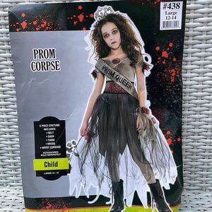Girls Prom Queen Corpse Costume Size L (12/14)